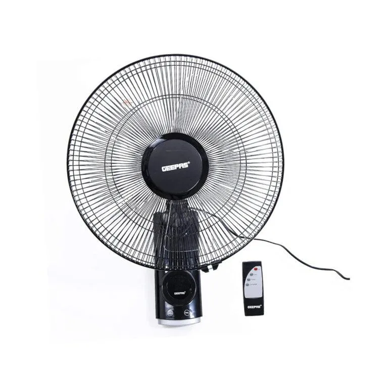 Geepas 16 Inch Wall Fan With Remote Control GF9479N