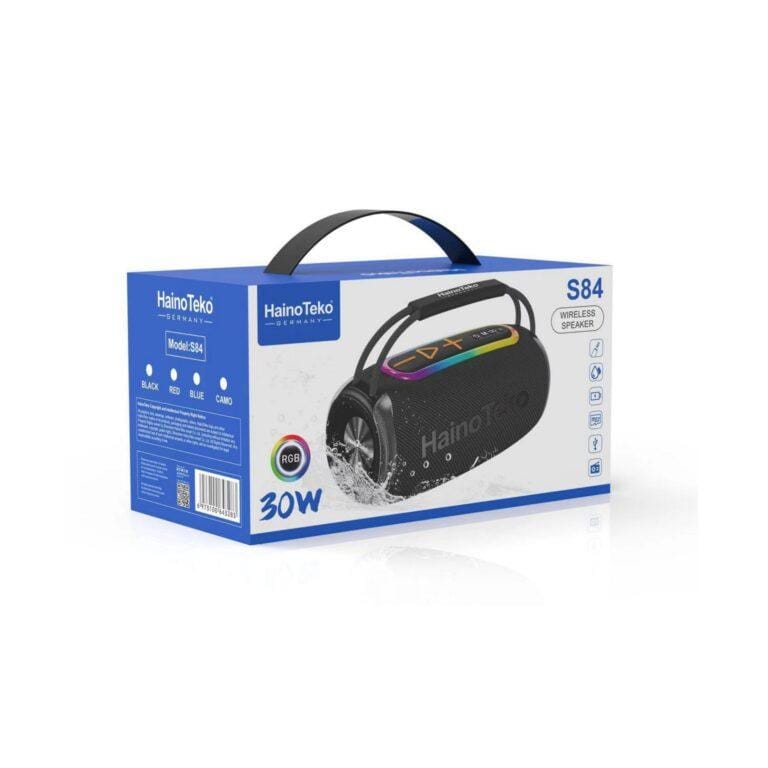 Haino Teko Germany S84 Portable Wireless Bluetooth Speaker