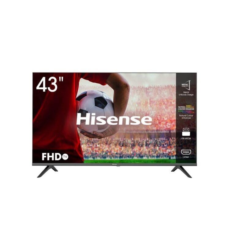 Hisense 43-inch Class A4 Series Full HD Smart TV, 43A4; Built-in Wi-Fi, HDR, Dolby Atmos