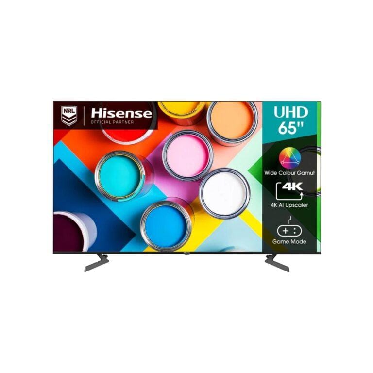 Hisense 65 Inch 4K UHD Smart TV | 65A6N | 4K AI Upscaler | Dolby Vision | Game Mode PLUS | Precision Colour | VIDAA OS