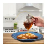 Honey Dispenser - Beautiful Honeycomb Shaped Pot Dispenser