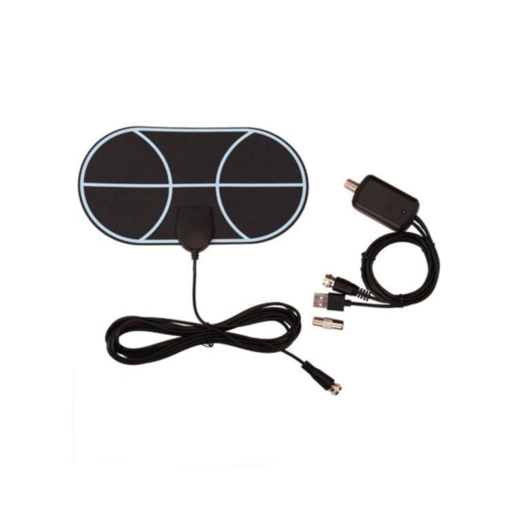4K Indoor Digital TV Antenna with Signal Booster 50 Miles Range