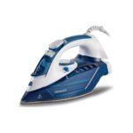 Kenwood 2600 Watts Steam Iron with Ceramic Soleplate, White / Blue | STP75.000WB