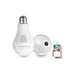 Fish Eye IP Light Bulb Camera