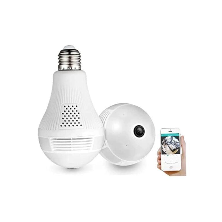 Fish Eye IP Light Bulb Camera