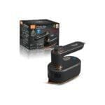 RAF Compact Mini Portable Travel Electric Folding Steam Iron - R-1236B - 38W - Black