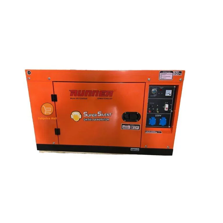 Runner 10kva Silent Generator - Orange