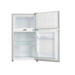 ADH 130L Double Door Refrigerator – Silver