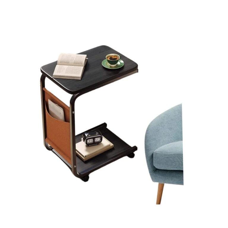 2 Tier C-Shaped Table, Laptop Table.