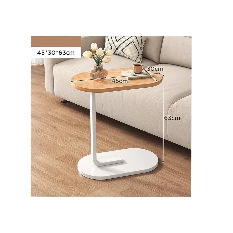 Curved table C - Shape Side Table, Laptop Table