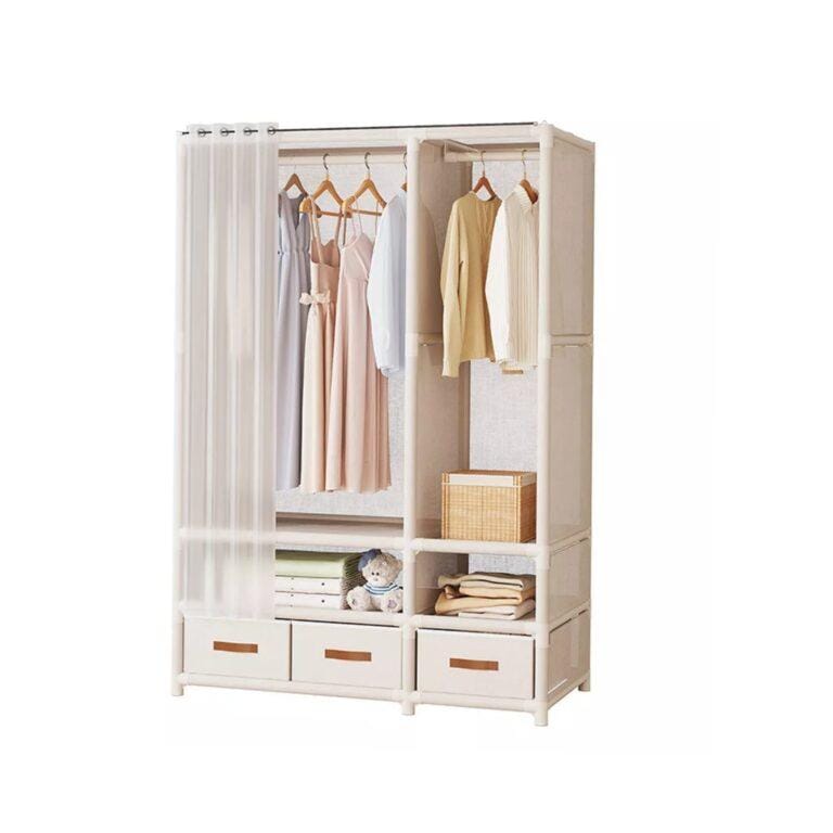 Clothes Storage Wardrobe Large Capacity Non-Woven Bedroom Cabinet /Cloth Storage Rack
