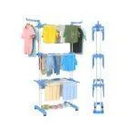 4-Tier Foldable Cloth Drying Rack Organizer
