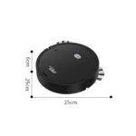 Intelligent Sweeping and Cleaning Robot Vacuum Cleaner KO50A (Black)