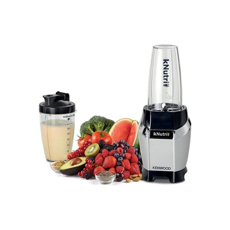 Kenwood Nutrition Personal Blender 600W Smoothie Blender BSP70.180SI Black/Silver