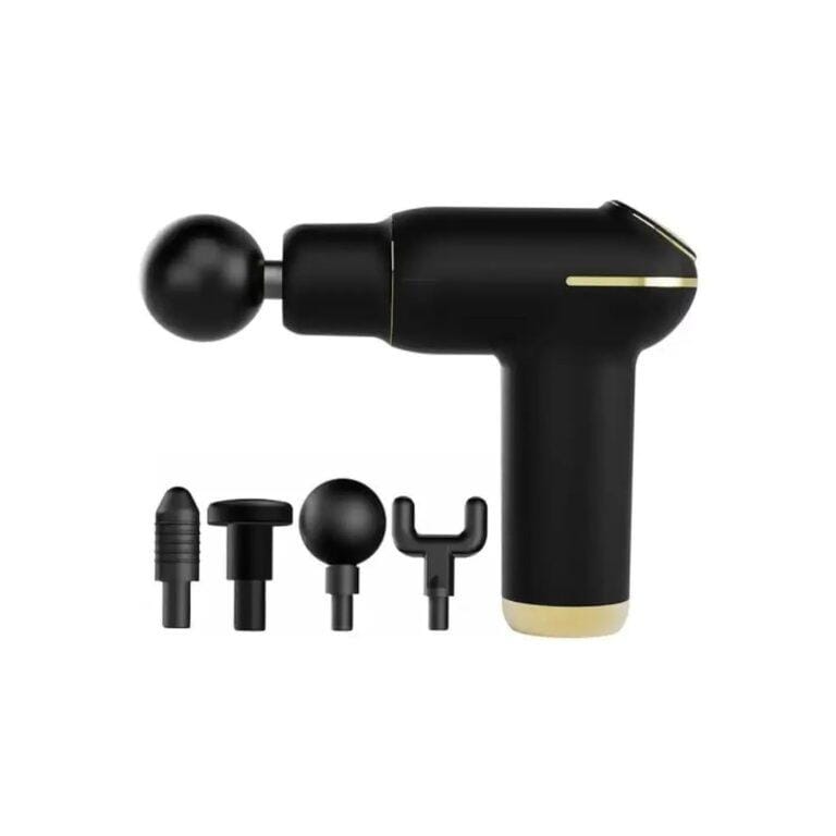 KH-580 Portable Fascial Massage Gun Press Keystyle 4 Interchangeable Heads