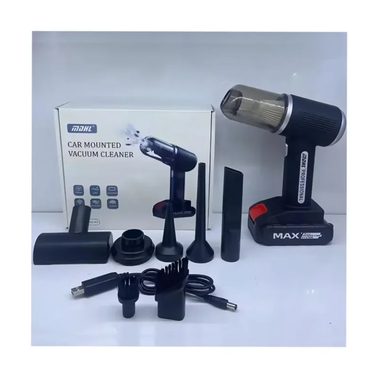 Rechargeable MDHL Car Mounted Vacuum Cleaner MD-A3 Vacuum, Blow,Inflate, and Pump