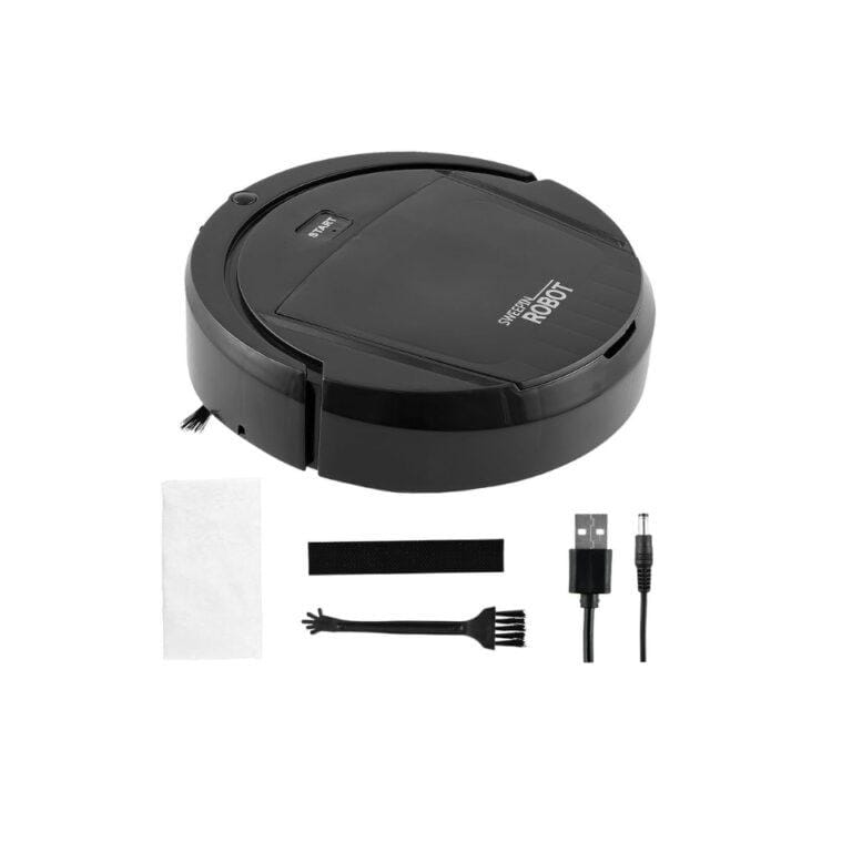 Intelligent Sweeping and Cleaning Robot Vacuum Cleaner KO50A (Black)