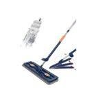 54" Self Wringing 360 Flat Mop for Floor , Wall, Hardwood Floor