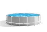 Intex Prism Frame Premium Round Swimming Pool Set 4.57mx1.22m