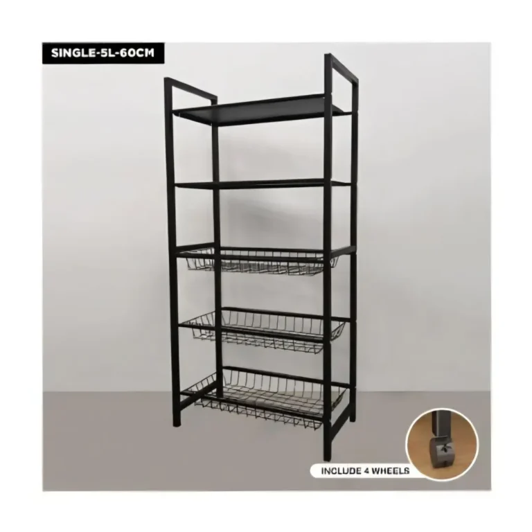 L274 Multi-Layer Kitchen Storage Rack with Wheels