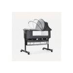 Baby Bedside Crib, Newborn Bedside Sleeper Baby Bassinet Bed with Large Storage Basket,  Co Sleeper Baby Bed