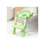 Baby Potty Training Seat with Step Stool Ladder, Foldable Toddler Potty, Baby Toilet Ladder