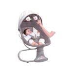Mastela | Electric Baby Swing for Infants, Adjustable Newborn Toddler Swing, Portable Infant Swing with Timing Function