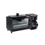 Berhome 3 in 1 Home Breakfast Machine Maker Coffee Frying Pan Bread