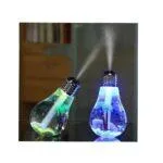 Bulb Shape Mini Air Humidifier LED USB Rechargeable 1pc