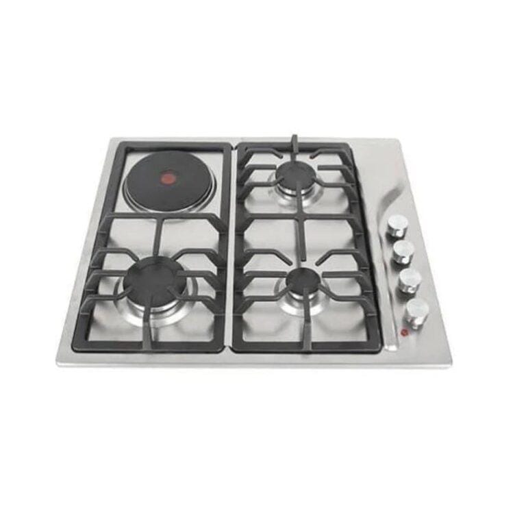 Digiwave 60cm X 60cm built-in Hobb | Digiwave 3 Gas Burner Cooker+1 Electric Hot Plate | DWHOBG2003