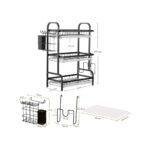 3 Tier Dish Rack / Dish Drying Rack Dish Drainer
