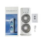 Double Ended Spray Fan Rechargeable with Remote Control