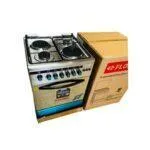 Florsa 2 Gas Burner, 2 Electric Plates Electric Oven 60x60cm Stainless Steel