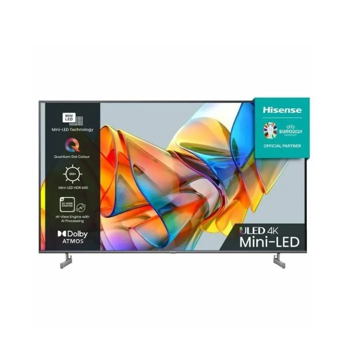 Hisense 55 inch uled Hisense 55-inch 4K ULED Smart Mini LED TV with Quantum Dot, Dolby Vision & Atmos (55U6N-Pro)