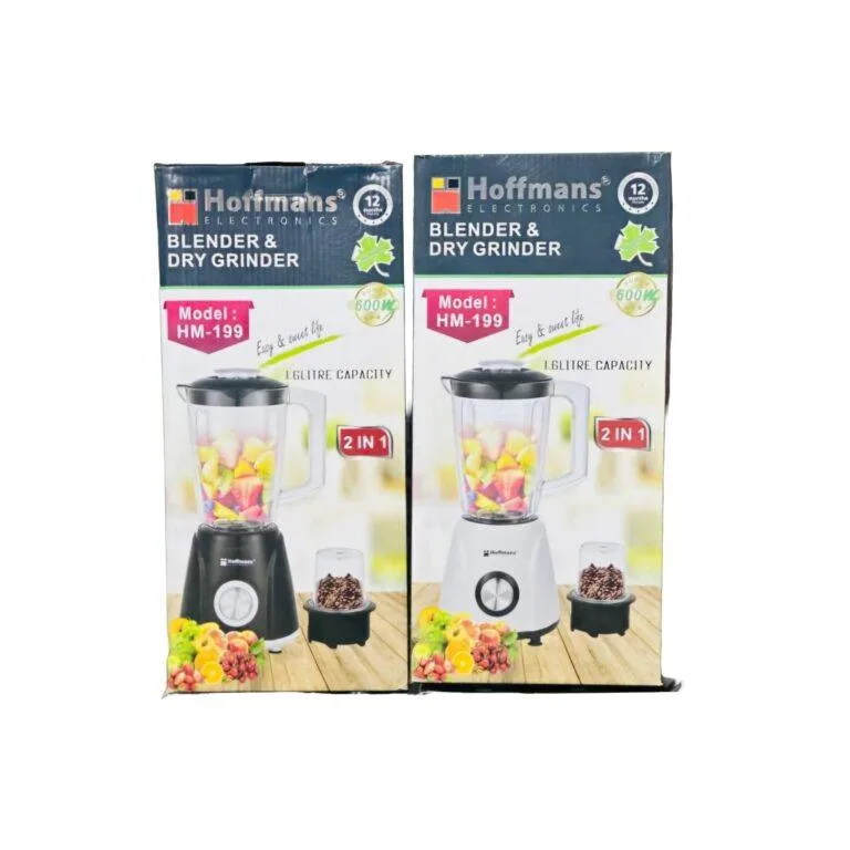 Hoffmans 2 in 1 Blender 1.6L hm-199