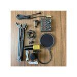 V8 Professional Sound Card Kit Recording Kit | Bm-800 Professional Condenser Microphone with V8 Sound Card