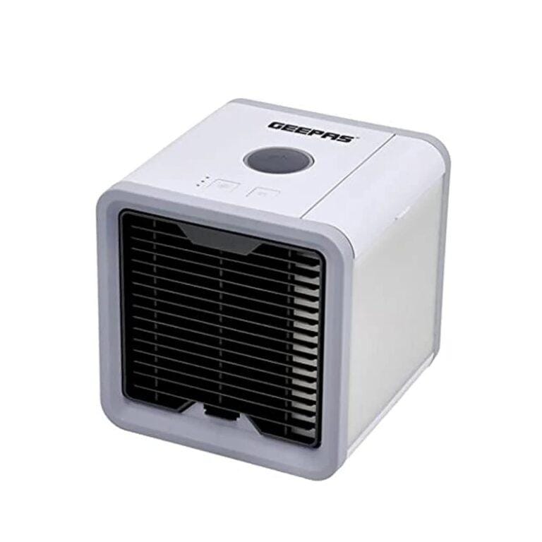 Geepas- GAC16015 Mini Air Cooler | 750ML | 3 Speed Options | Led Night Light | 5w