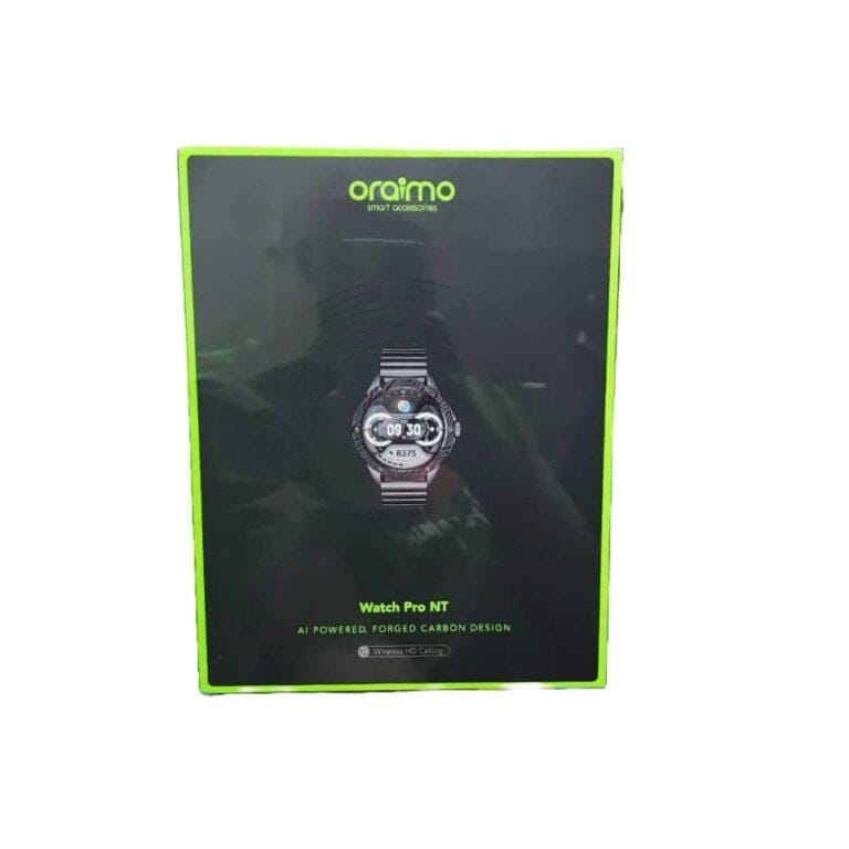 Oraimo Watch Pro NT Ai Powered BT wireless calling