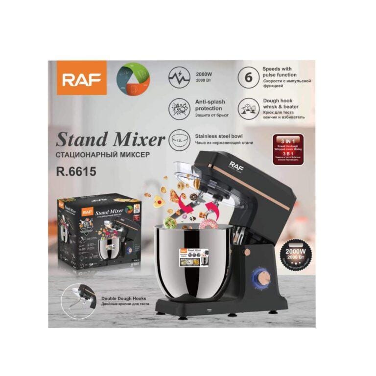 Raf 12L Stand Mixer R.6615 2000w