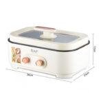 Raf 6L Multifunction Electric Pot 2000w R.5420