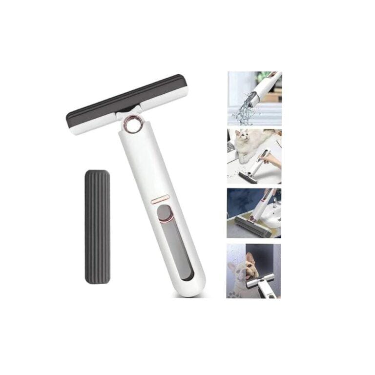 Modern Portable Self-Squeeze Mini Mop for Floor Cleaning 180° | Squeeze Mop, Wet & Dry Use for Small Spaces