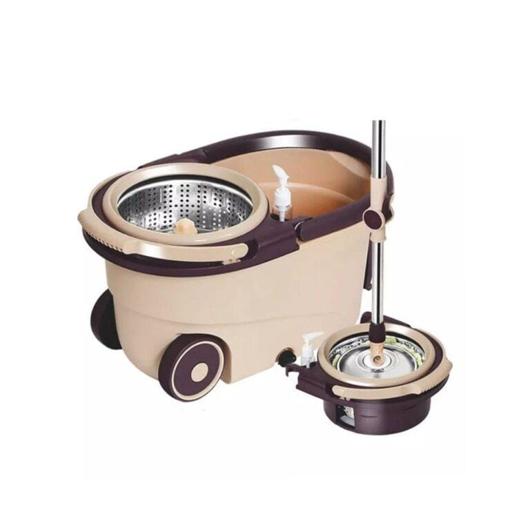 Spin Mop Bucket with 2 Mop Heads