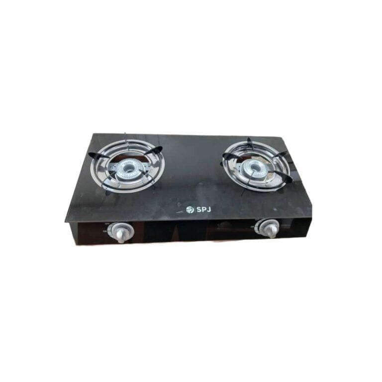 SPJ Double (2) Burner Glass Gas Stove