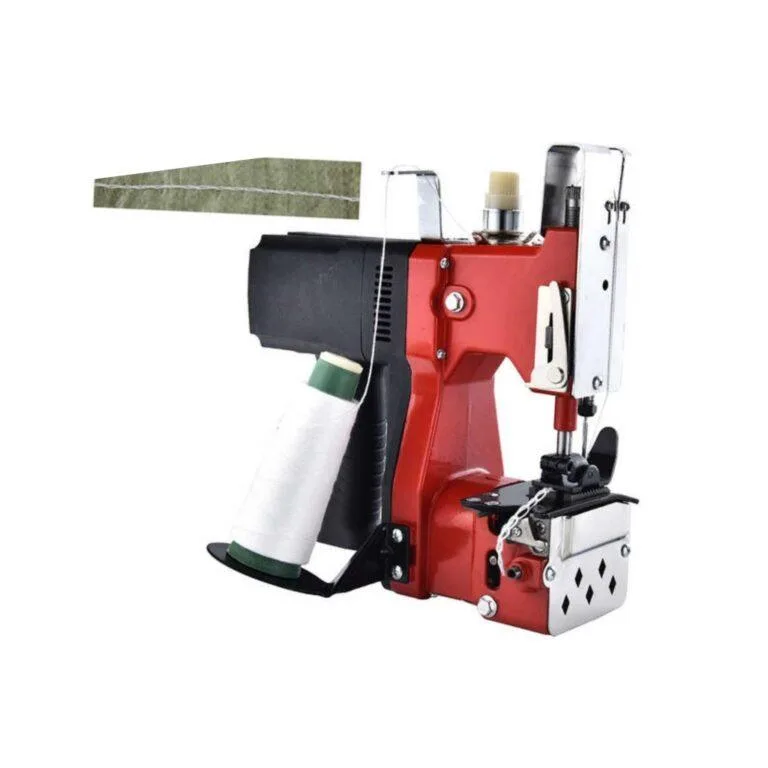 High-speed Industrial Flour Bag Overlook | Electric Industrial Woven Portable Handheld Sealing Machine