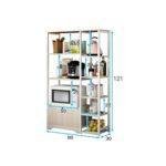 Kitchen Storage Rack Organiser | Microwave Cabinet Organiser