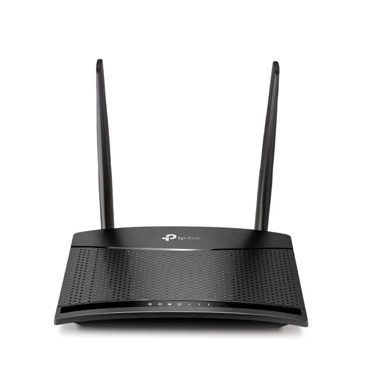 TP-Link TL-MR100 Router 300Mbps 2.4GHz Wireless N 4G LTE, Wi-Fi N300, Plug and Play