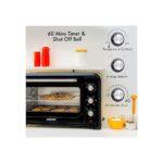 Geepas 42L Electric Mini Oven with Rotisserie and Timer GO4450