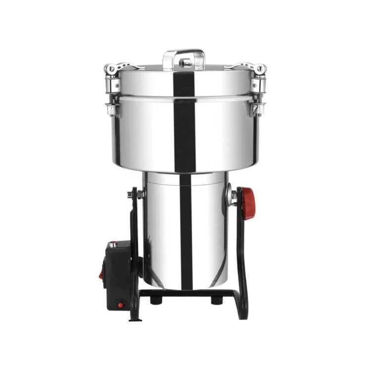 3000g Electric Herb Grain Grinder Cereal Milling Flour Powder Machine TA-3000A - Silver