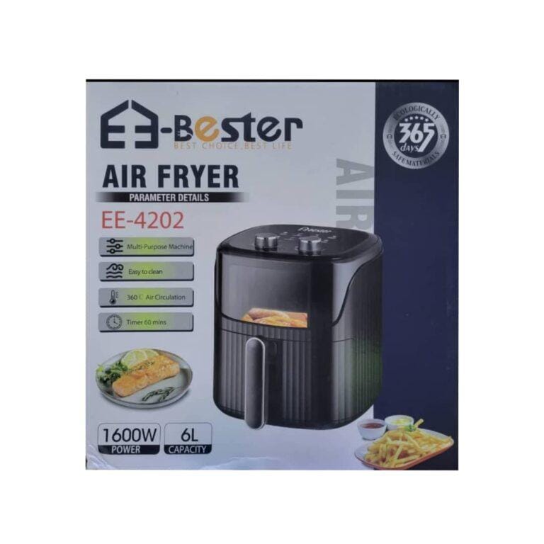 Bester 6L Air Fryer 1600w EE-4202