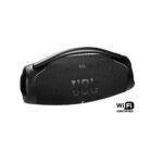 JBL Boombox 3 Wi-Fi Bluetooth Speaker with 24-Hour Battery Life, Waterproof and Dustproof, Black